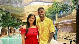 Suryakumar Yadav and his wife Devisha